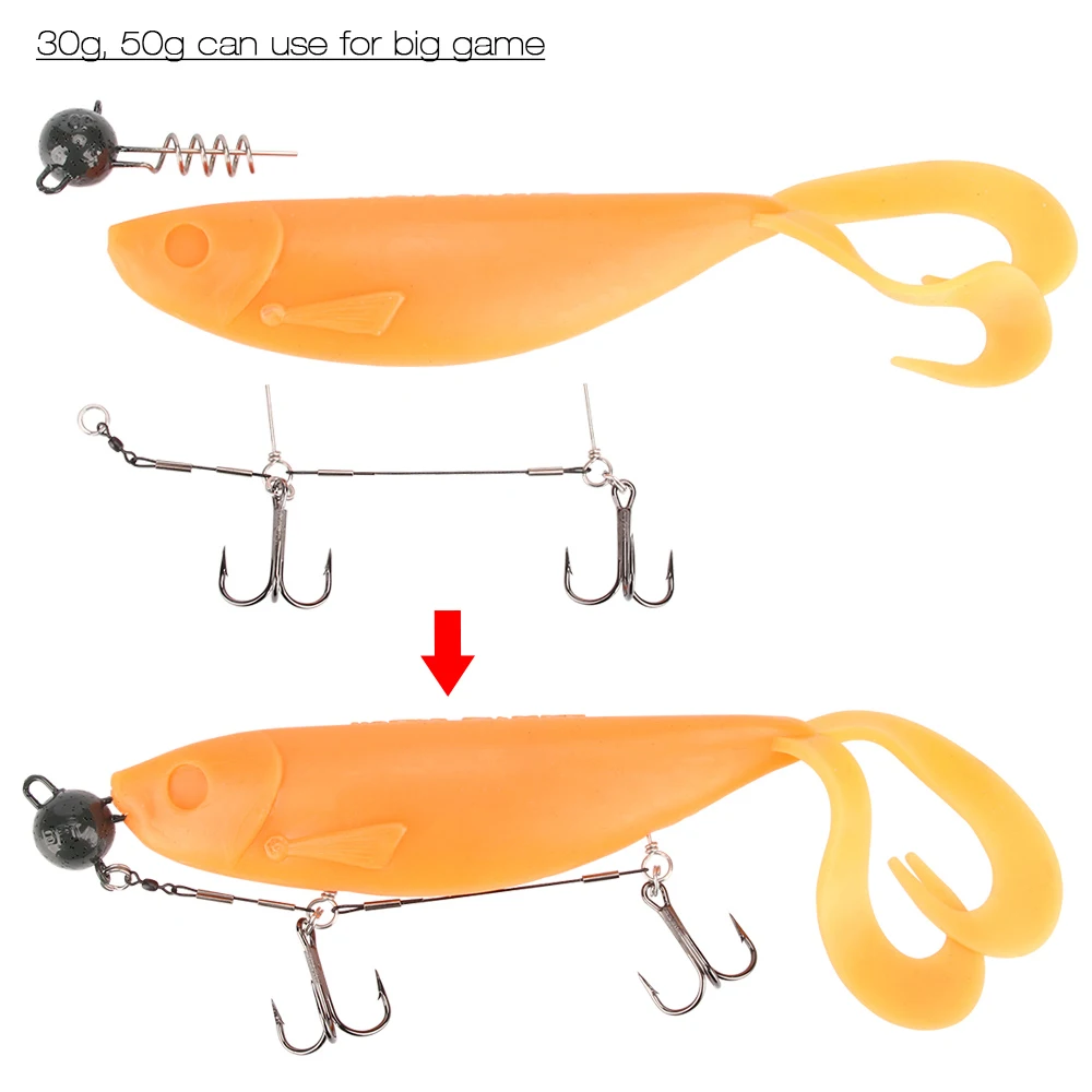 Spinpoler 7g 10g 15g 20g 25g 30g 50g Corkscrew Head Jig Head With Screw  Spiral For Rubber Fish Softbaits And Jigs Fishing Tackle