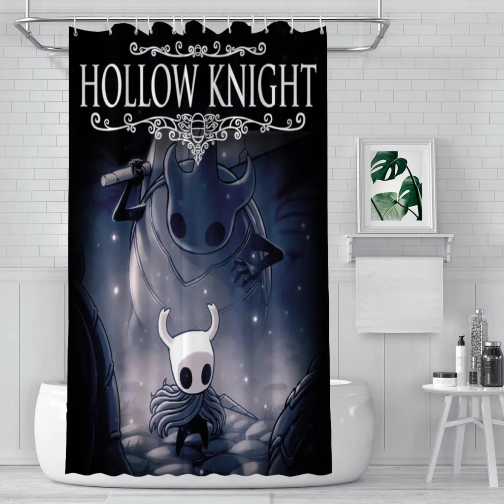 

H-Holloww K-Knightt Shower Curtain Bathroom Decoration Shower Curtain Birthday Gift