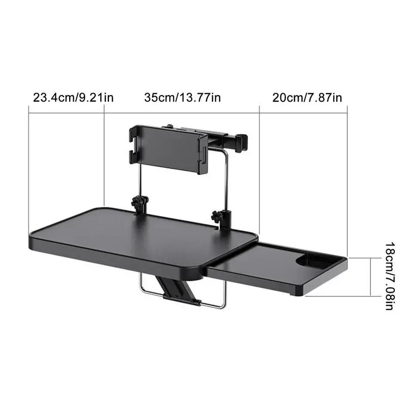Universal Car Back Seat Table Foldable Tray for Laptop Phone Food