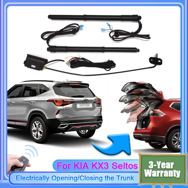 

For KIA KX3 Seltos SP2c 2018~2024 Car Electric Tailgate Lift System Kit Auto Tail Gate Opener Automatic Lifting Rear Door