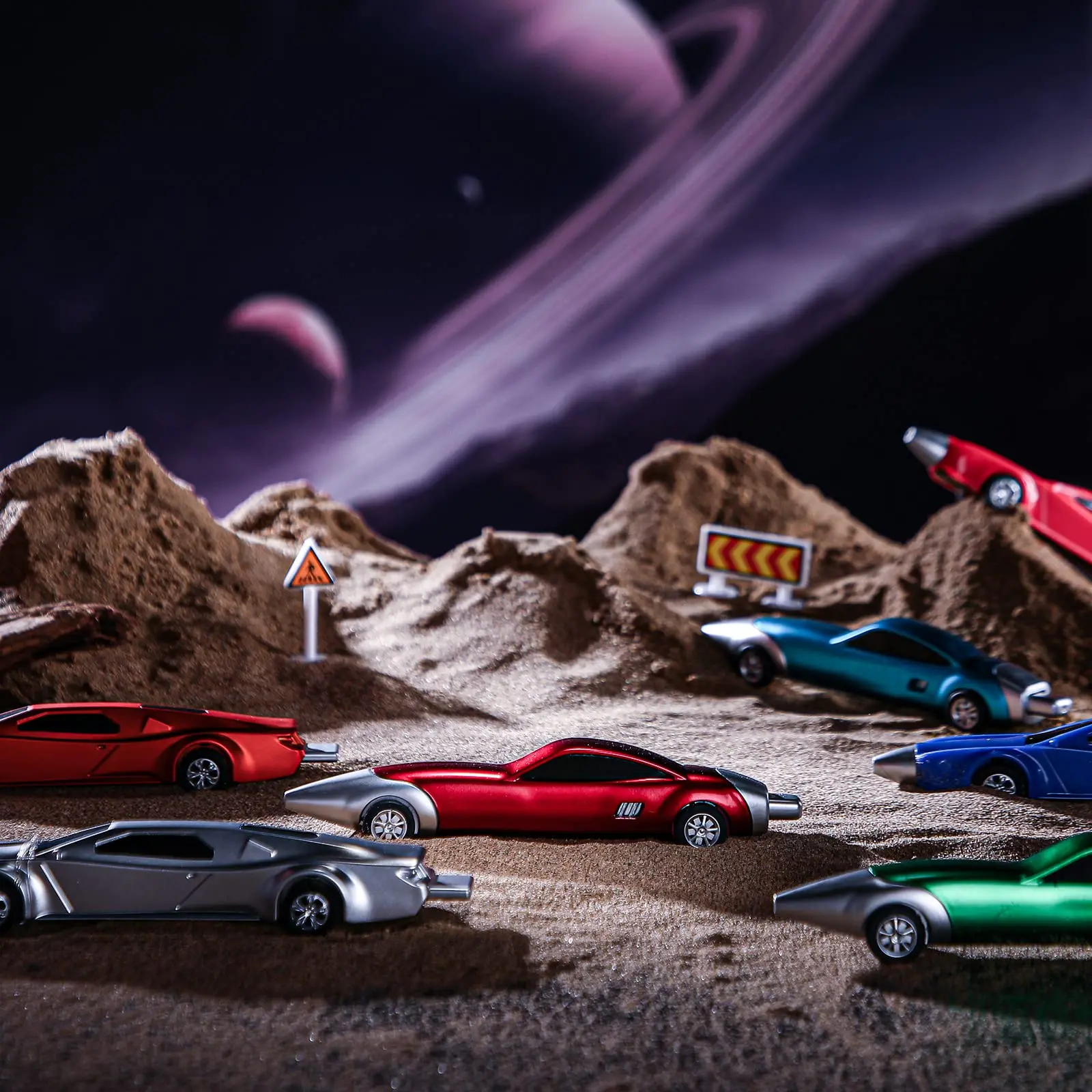 자동차 볼펜 어린이 글쓰기 마커, 맞춤형 문구, 초등 학교 용품, 경품 선물, 21 개