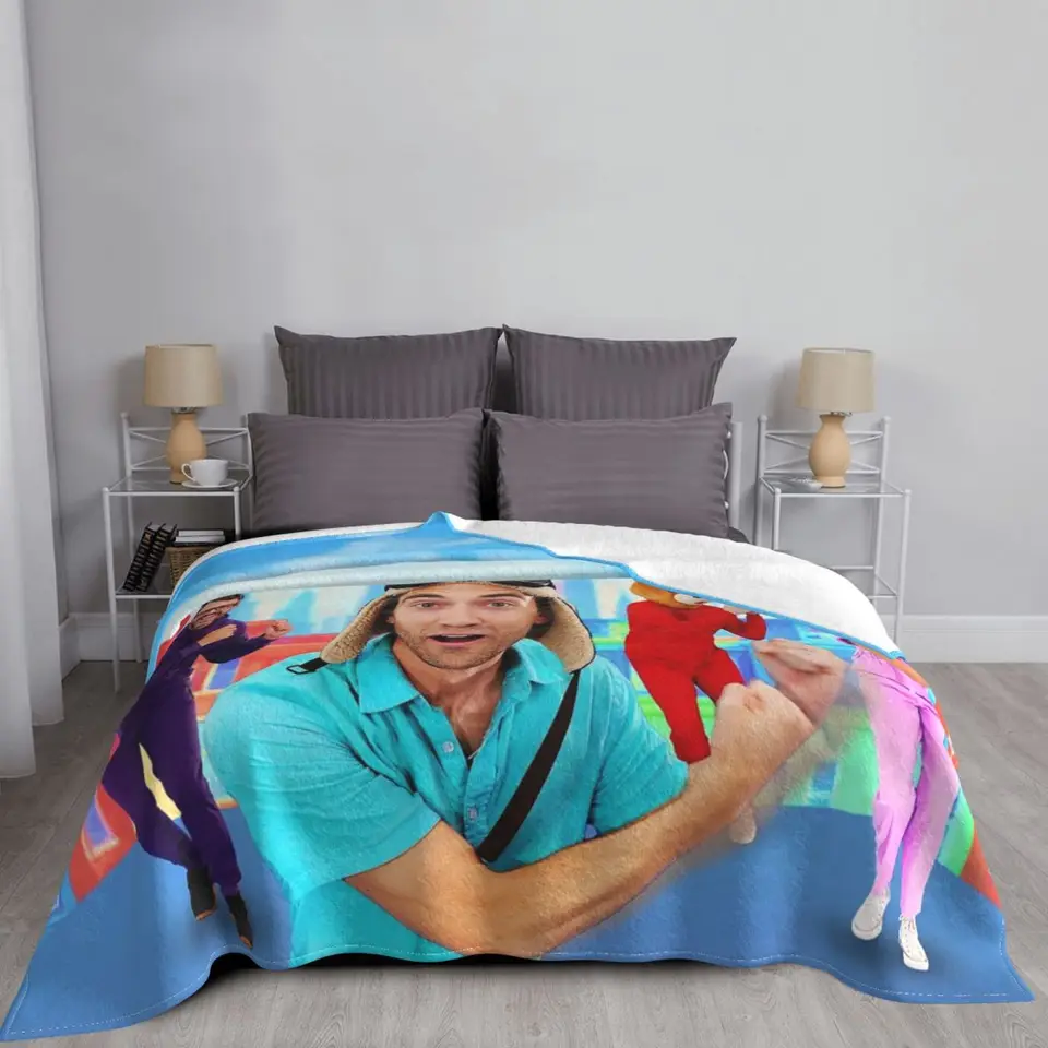 Danny Go Cartoon Music Education Velvet Throw Blankets Dance