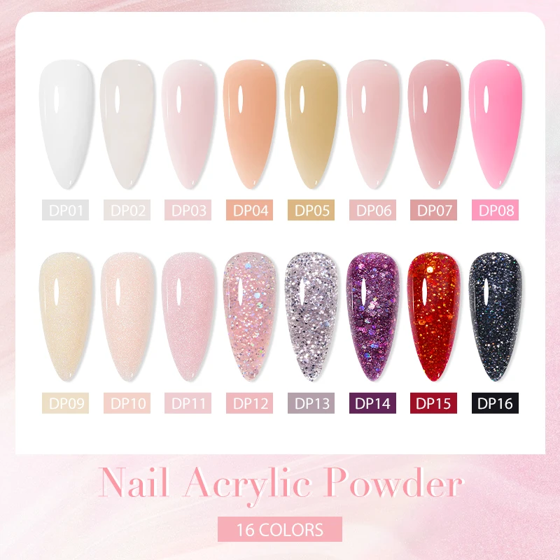 Mtssii Nail Acrylic Powder and Liquid Monomer Nails Art Decoration For Manicure Crystal Nail Glitter 3D Nail Tips Carving Tools 2