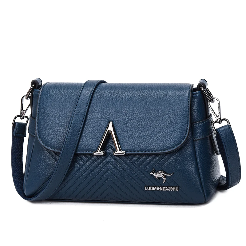 

New Shoulder Crossbody Bag For Women High Quality Leather Small Square Bags Fashion Vintage Lady Handbags Designer Luxury totes