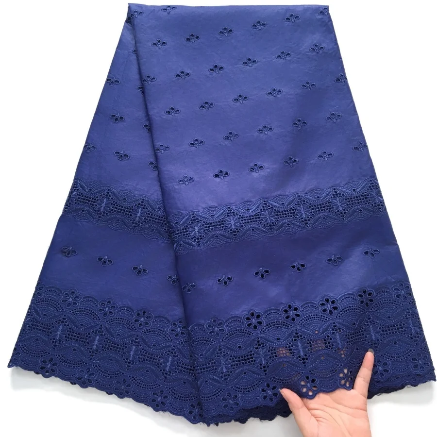 Blue Swiss Voile Lace Fabrics Blue Swiss Voile Lace Fabrics