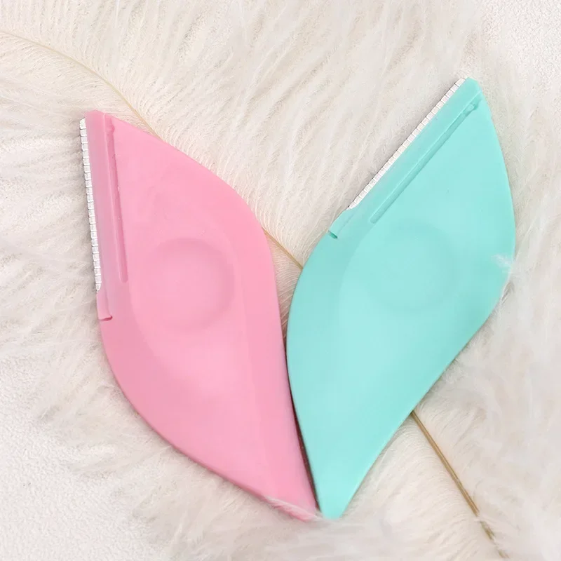 2pcs Eyebrow Razor Eyebrow Trimmer Trimmer Blade Shaver Portable Face Razor Eye Brow Epilation Hair Removal