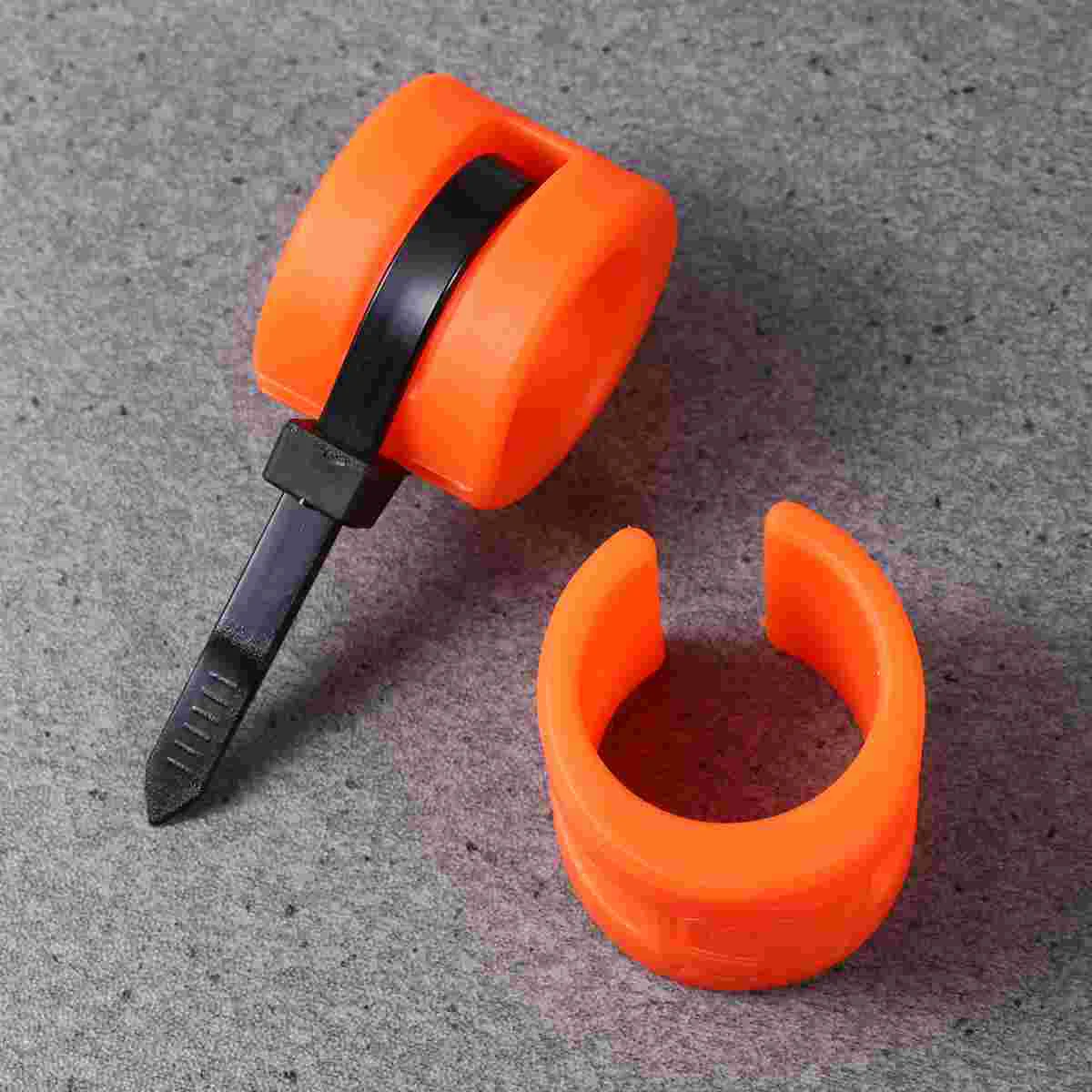 

4 Pcs Chains Bike Accessories Anti-Collision Rings Rear Fork Protector Rubber