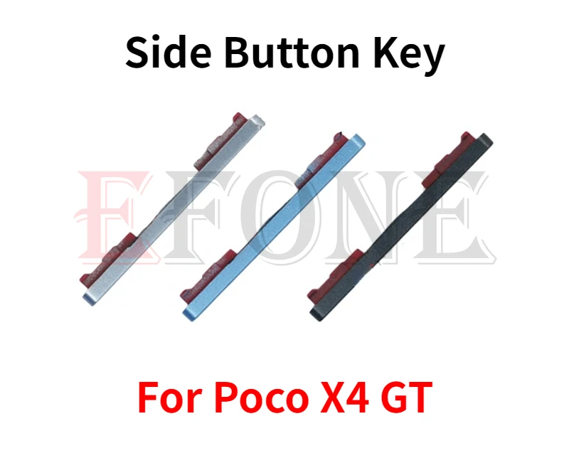 Side Power Key Switch Volume Button Replacement Xiaomi POCO X3 X4 Pro phone switch key power volume control button