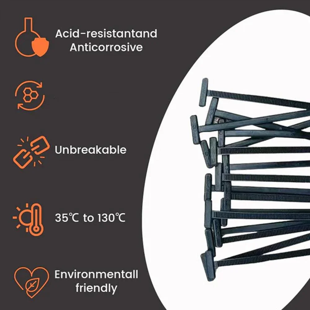 10-200PCS Self-locking Plastic Nylon Cable Tie Universal Car Instrument Zip Ties Multifunction Zip Tie Buckle Car Accessories