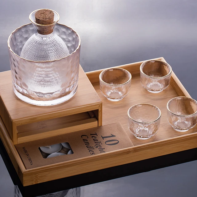 Gift Mini Bar Sets Shot Glass Home Sake Box Bar Sets Alcohol