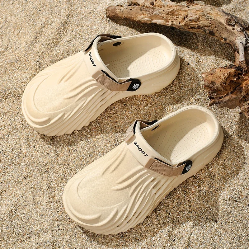 Plus Size 46 47 Summer Men's Leather Sandals Summer Sandals Garden Shoes Sports Slippers Sports Shoes Men's Shoes
