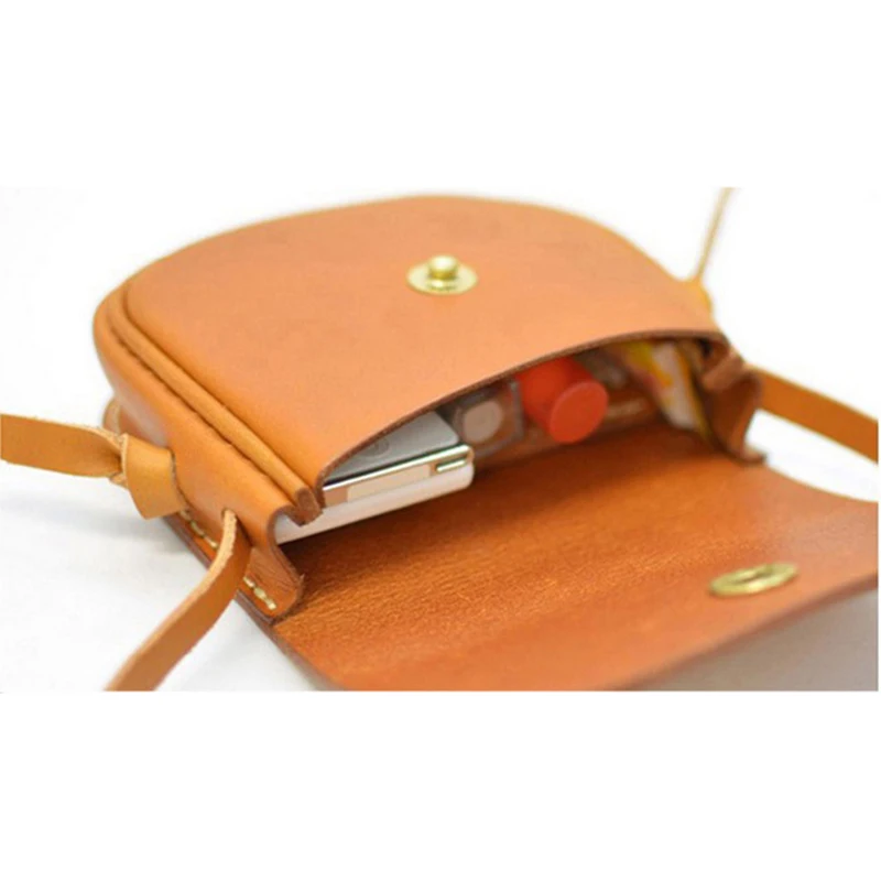 Leather Craft Template Leather Sewing Pattern 1Set DIY Leather Sewing Pattern For Handmade Fashion Messenger bag Kraft paper Stencil Template 13*10*4cm