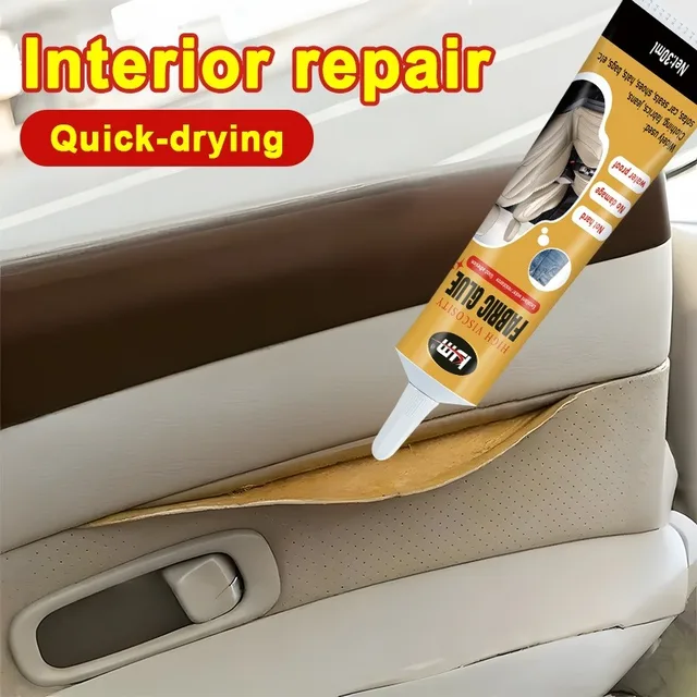 KJM Automotive Adhesive: Fixes Interior Plastic/Leather Seats & Bonds Windproof 1 KJM Automotive Adhesive: Fixes Interior Plastic/Leather Seats & Bonds Windproof 1