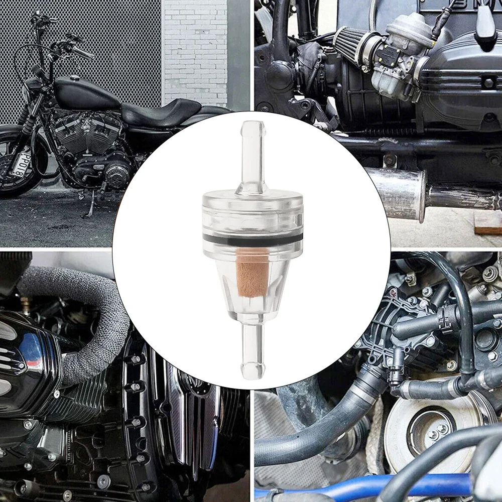 Nuovo filtro benzina nucleo in rame per moto filtro carburante in linea benzina universale resistenza elemento filtro carburante per auto moto - Image 3