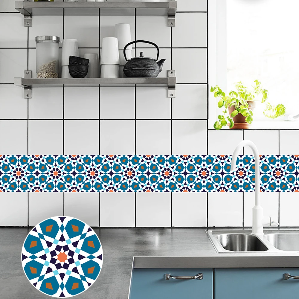 PIASTRELLE DA PARETE cucina autoadesive facile installazione materiali