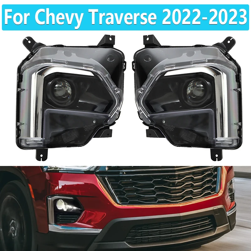 

85523709 85596374 автомобильные фонари, противотуманные фары, сигнальные фары в сборе для Chevy подачи 2022-2023 без дневных ходовых огней