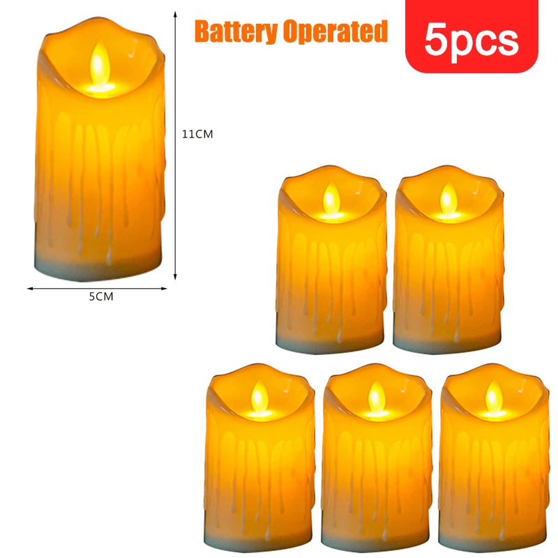 Flickering Candle Clipart