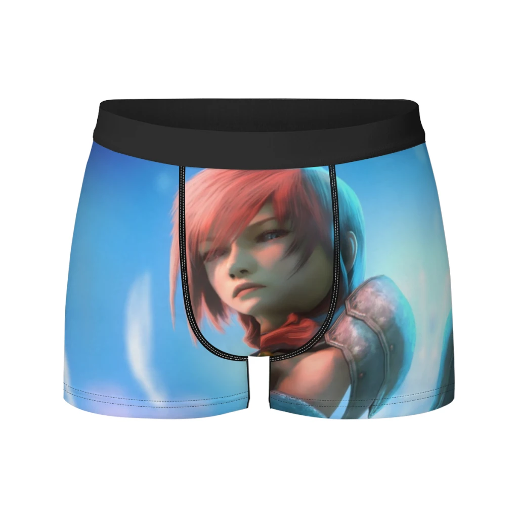 thumbnail image 1 of FFinal-Fantasy-XIII Calzoncillos para hombre Calzoncillos tipo bóxer transpirables para hombre Bragas para hombre Ropa interior de regalo, 1 of 5