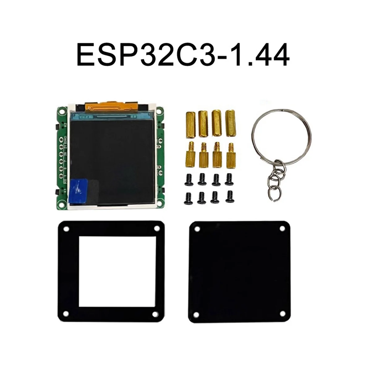 ޴ ̴ TV Ʈ Lvgl  St7735,B  , 1.44 ġ LCD ũ ũž ű, ESP32 C3