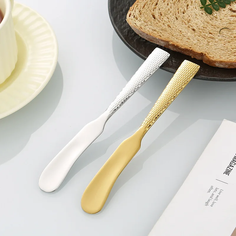Butter Knife 1PCS 304 stainless steel butter knife, butter spatula, breakfast sauce, cheese, and seasonings