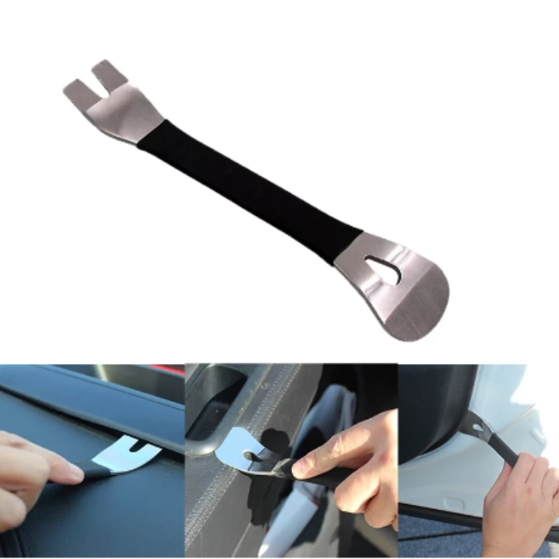 1Pc Car Trim Removal Tool Stainless Steel Durable Twoend Trim Removal