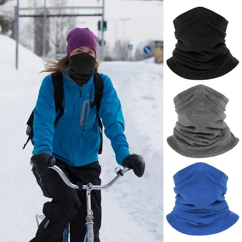 Neck Scarf Winter Ear Warmer Fishing Skating Running Sport Scarf Cycling Neckerchief Breathable Elastic Outdoor for Cold Weather