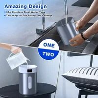 4L Ultrasonic Cool Mist Humidifier with 304 Stainless Steel Tank, Auto Humidity Control, Night Light, and Timer 2