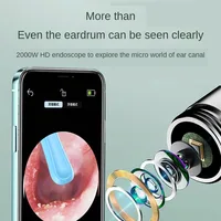 Wireless Visual Silicone Ear Spoon Endoscope Earpick Camera Otoscope Safe Ear Cleaner for Kids & Adults 3