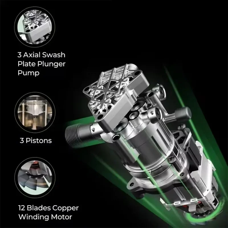 Car Washing Machine High Pressure Multi-purpose Hot-sale Portable Professional High Quality Car Washer 220V