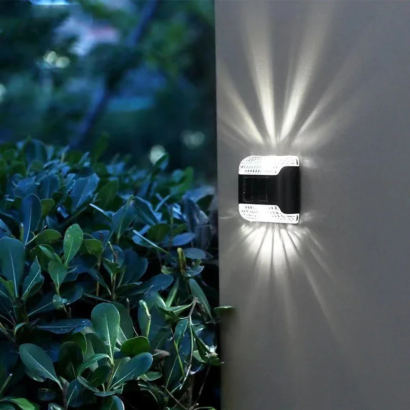 Description Picture 6 of itemSolar Up And Down Wall Lights;Outdoor Waterproof LED Step Light;Solar Fence Lights For Outdoor Yard Garden Lawn Patio Courty