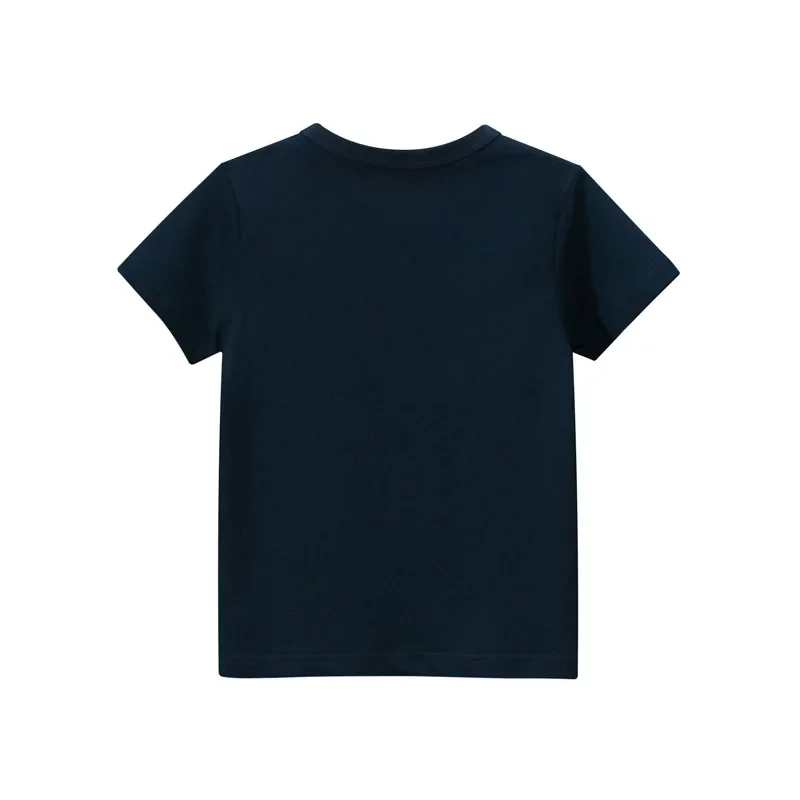 2025 New Toddler Kid Baby Boys Girls Clothes Summer Cotton T Shirt Short Sleeve Cartoon Space Children Top Infant Outfit 3