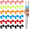 5Pcs Plastic chopsticks clip Chopsticks Aid Training Covers Chopstick Holders Chopstick Clamps Sushi Chopsticks Kitchen Tools