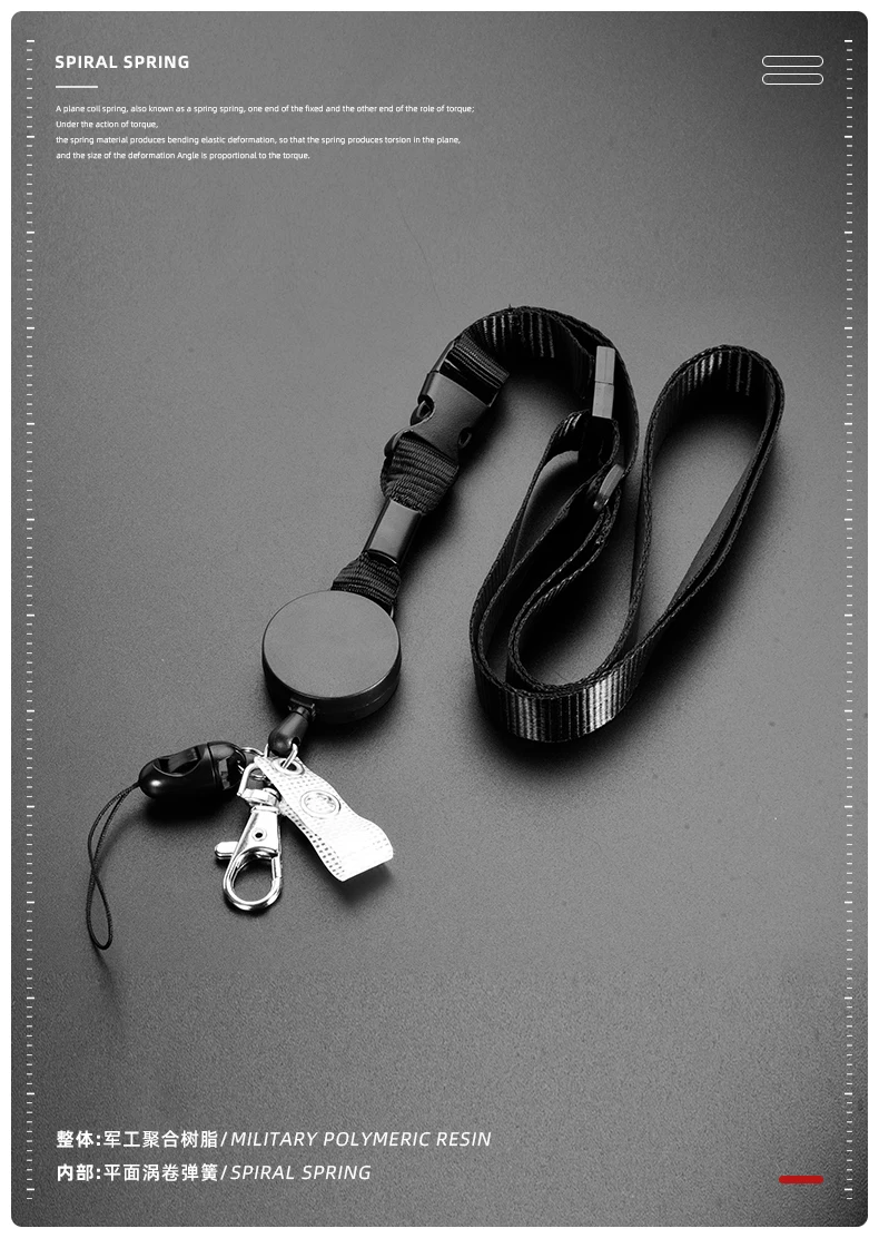 3 in 1 Mobile Phone Lanyard Key Ring Multi-function Neckband Keychain Anti-lost Badges ID Cell Phone Rope Neck Straps Key Chain