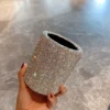 Luxury Sparkling Rhinestone Makeup Brush Storage Box Dressing Table Bathroom Sorting Box Pencil Box make up organizer Gift 2