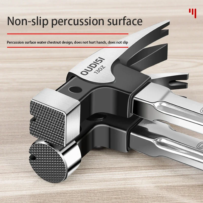Heavy Claw Hammer 100Z/130Z Nail Hammer Tool Steel Woodworking Striking Tools Magnetic Automatic Nail Suction 3