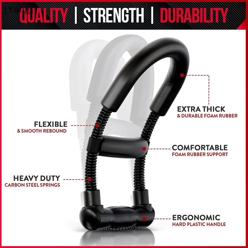 1PC Power Wrists And Strength Exerciser Forearm Strengthener Adjustable Hand Grips Fitness Workout Arm Training Equipment
