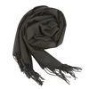 Cashmere Bright Solid Colors Women Cycling Scarf Winter Shawl And Wrap WithTassel Female Foulard Thick Blanket Warming Scarf 3