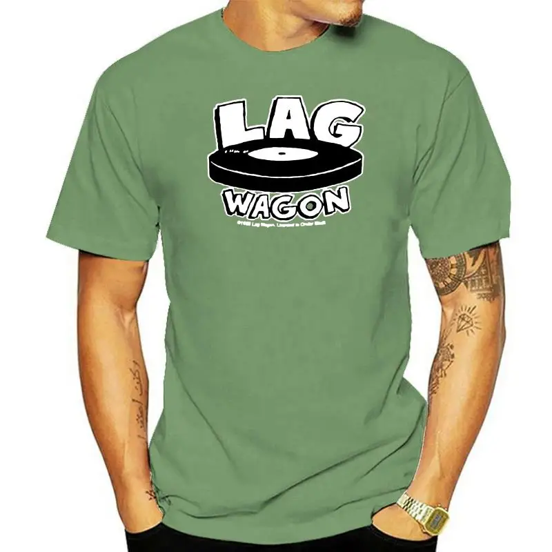 

Мужская футболка Lagwagon, красная, большого размера
