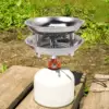Charcoal Burner Lightweight Camp Furnace for Backpacking Hiking Picnic 2