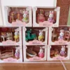 Little Rabbit Dresser Lovely Scene Play House Toy Simulation Dressing Table Training Gift Cake Girl Birthday Gift 1