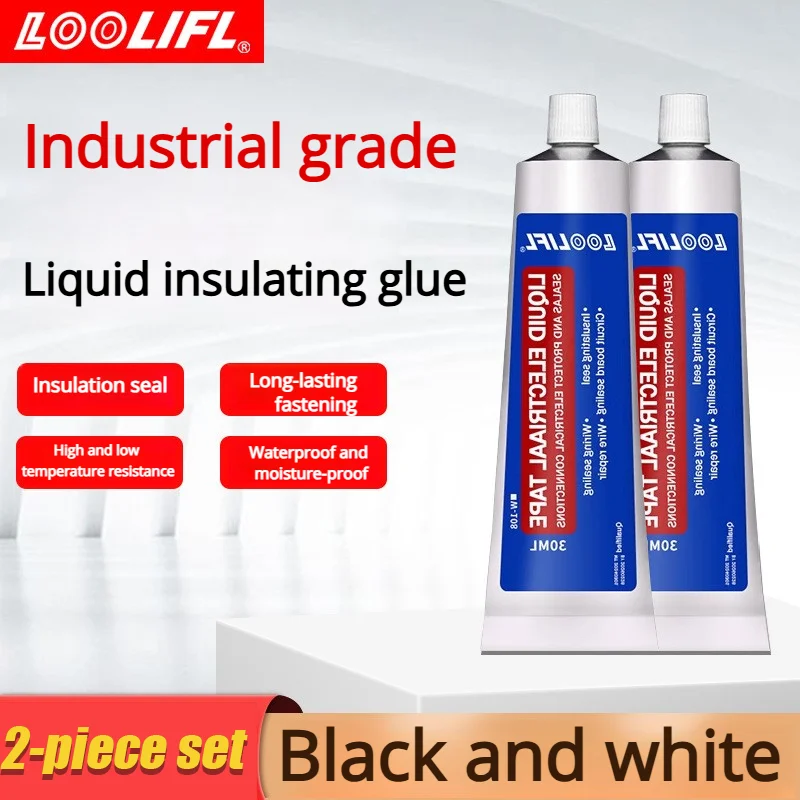 Waterproof Flame Retardant Liquid Insulation Tape - 30ml, High Temperature Resistant