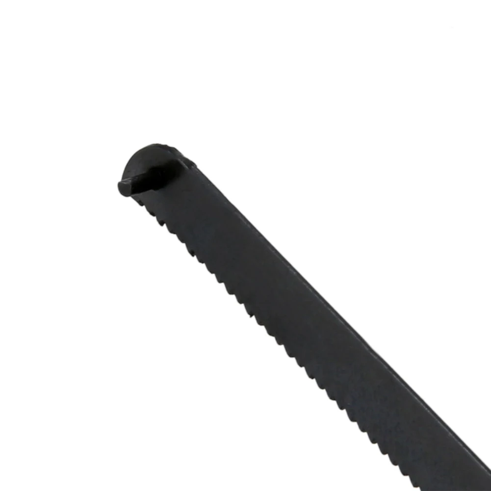 Black Steel Mini Hacksaw Blade 150mm 24TPI With Pinned Ends For Mini Hand Saw Quick Cutting Metal Plastic Hand Tools 20pcs