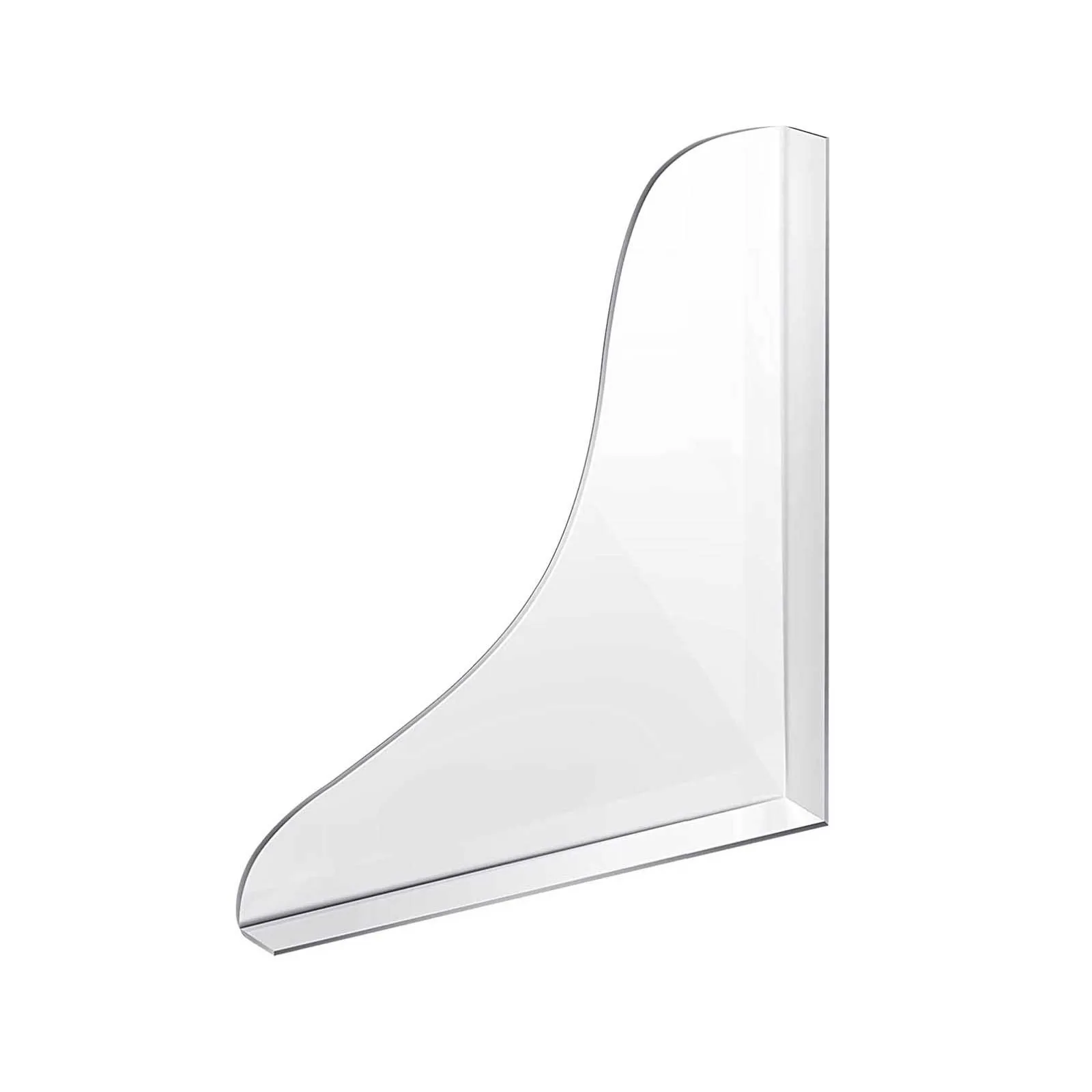 1 Pieces Bathtub Shower Splash Guard Bathroom Bath Tub Splash Guards for Shower Curtain Cleaning Vacuum Water Carpet
