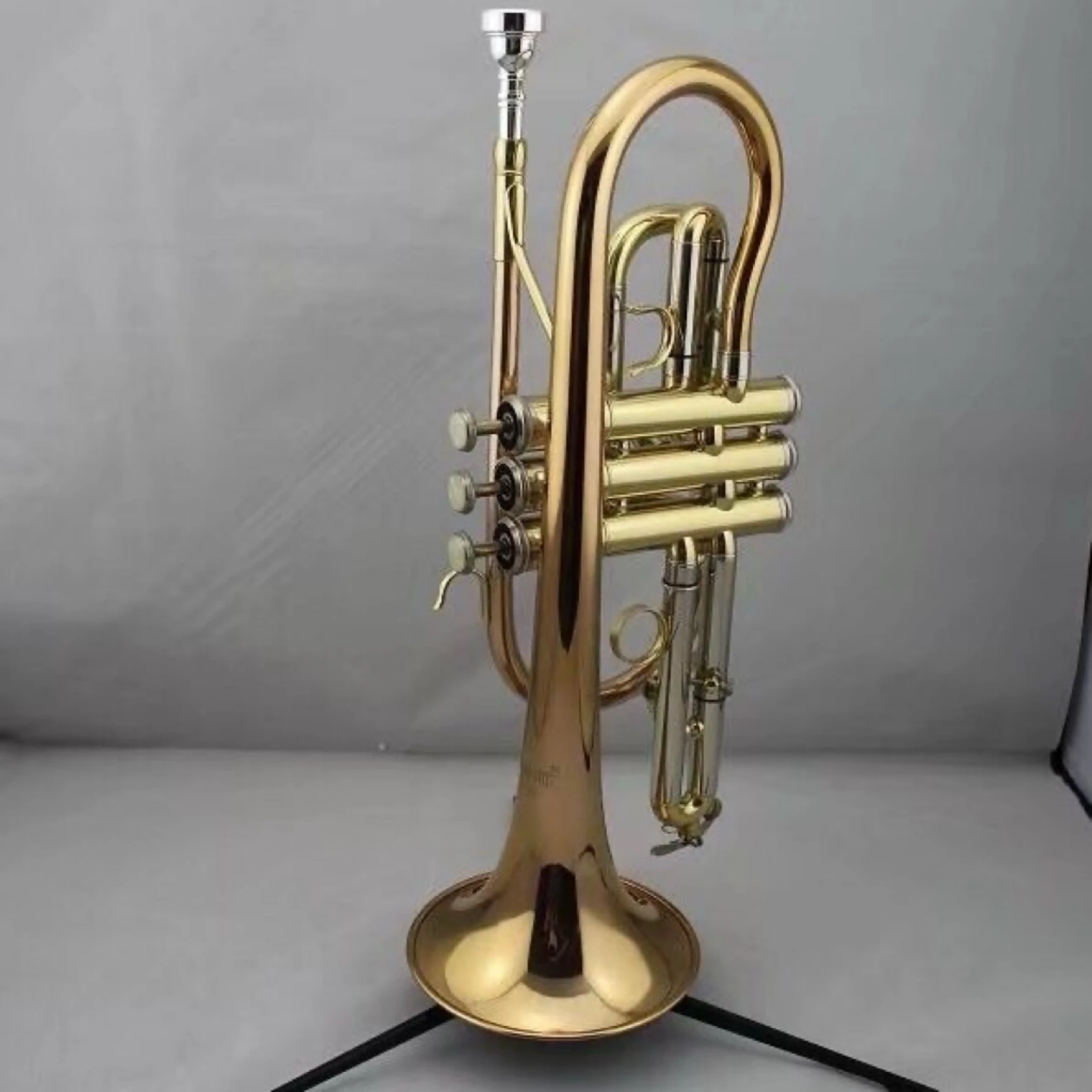 Phosphor bronze tube material cornet instrument B flat cornet