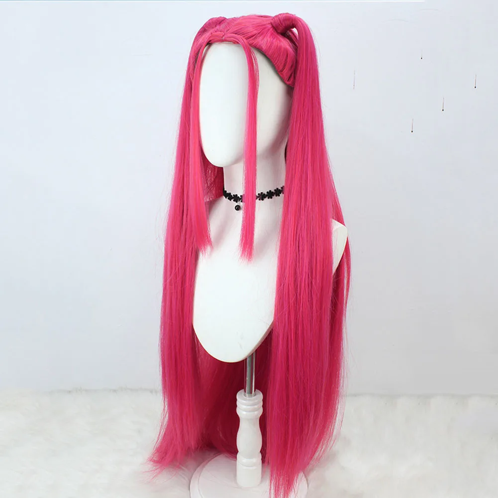 KPOP Demon Hunters Cosplay Wig HUNTR/X & Saja Boys Halloween Party Roleplay Wig Heat Resistant Synthetic Wig Halloween Gift