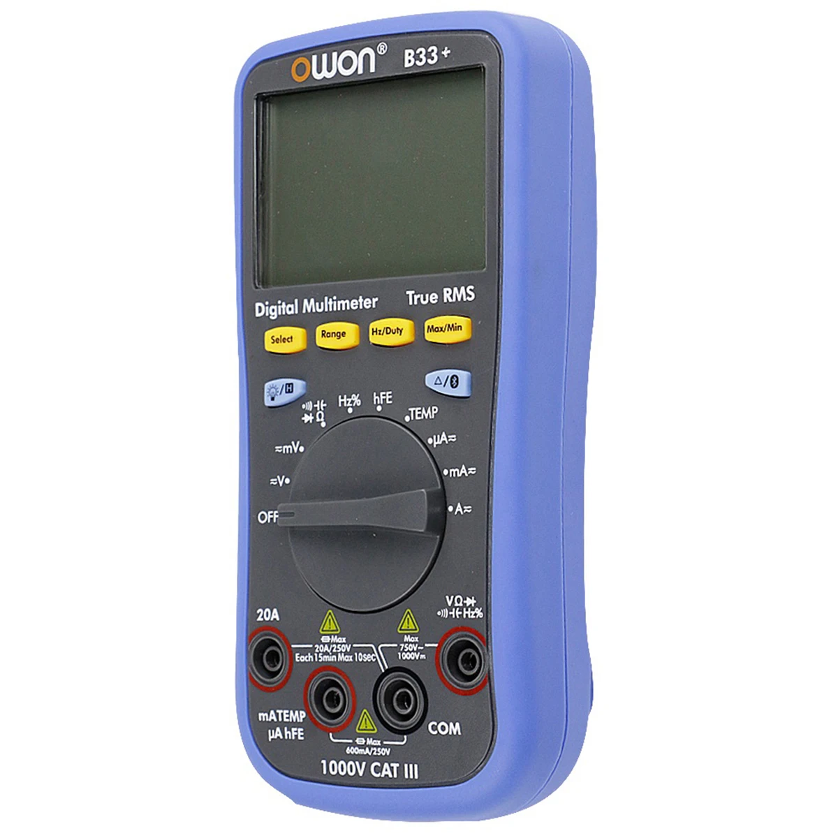 For OWON B33+ Bluetooth DMM Autoranging-for AC/DC Voltage, Current