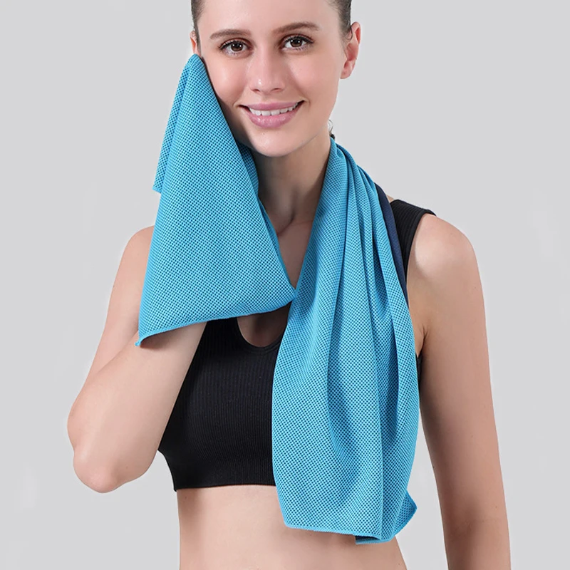 Sports towel 1pc Quick Drying Cooling Towel Portable Cooling Outdoor Sport Fitness Running Towels Reusable Breathable Face Towel 30*90cm