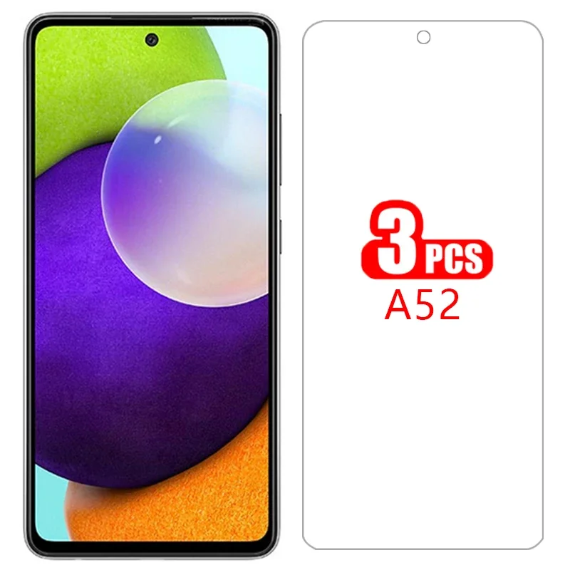 

Чехол для samsung a52 5g 4g, защита экрана, закаленное стекло на samsun galaxy a 52 52a, защитный чехол для телефона samsunga52