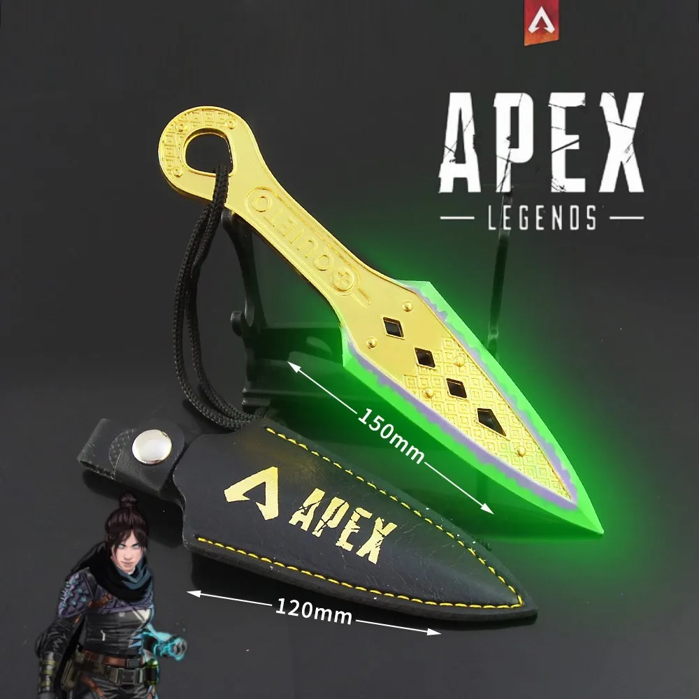Apex Legends Heirloom Wraith Heirloom Kunai Gioco Portachiavi Arma Coltello Periferico Katana Spada Samurai Regali Luminosi Giocattoli Per Bambini