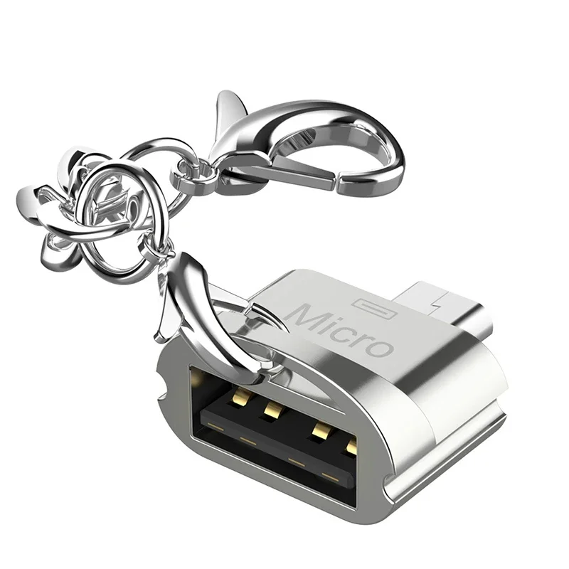 Переходник с Micro USB «папа» на USB 2,0 «мама»